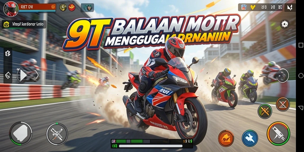Gameplay seru dan menantang dari 9ET.