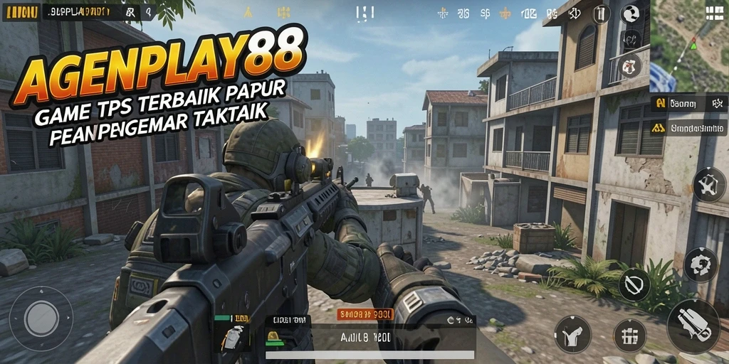 Tampilan gameplay menarik dari AGENPLAY88 dalam aksi TPS.