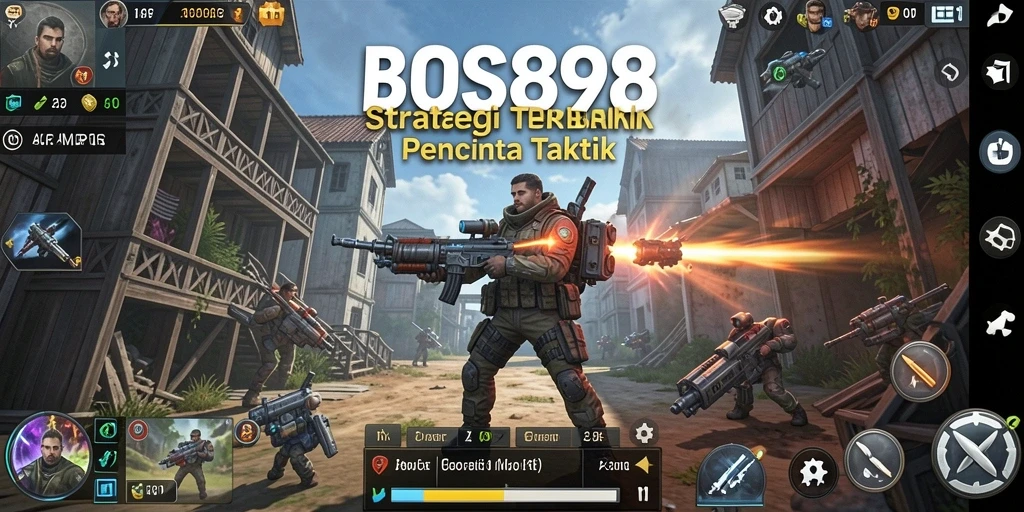 Tampilan gameplay BOS898 menampilkan strategi intens yang penuh aksi.