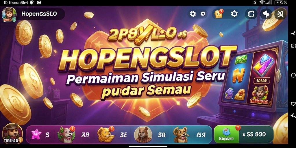 Tampilan grafis dan gameplay menarik dari HOPENGSLOT.