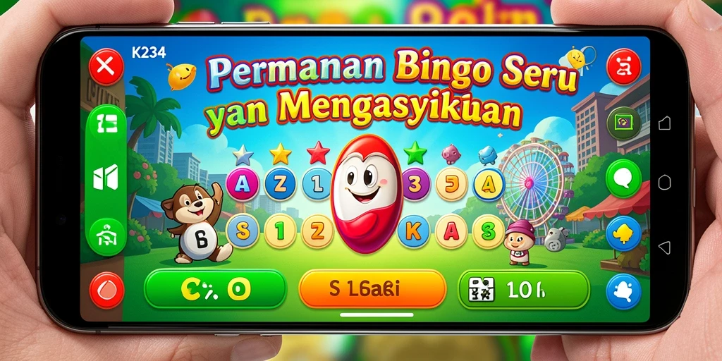 Tampilan screenshot permainan Bingo K234 yang menarik dan interaktif.