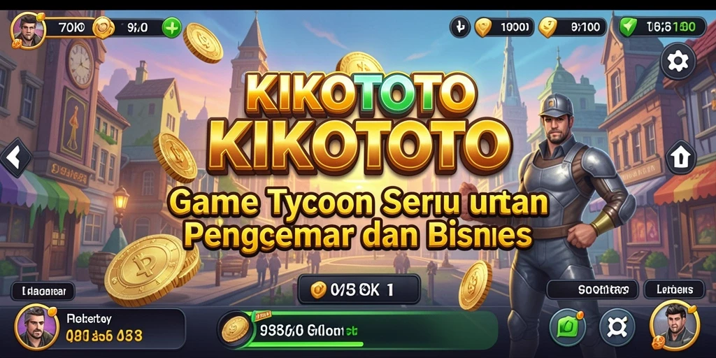 Tampilan gameplay KIKOTOTO yang seru dan interaktif.