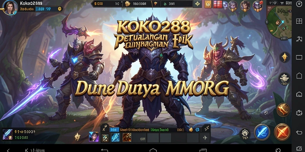 Gameplay seru dalam dunia fantasi KOKO288 yang memikat.