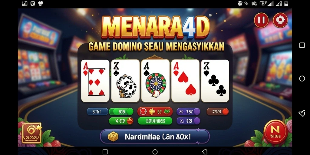 Tampilan gameplay MENARA4D yang seru dan interaktif.