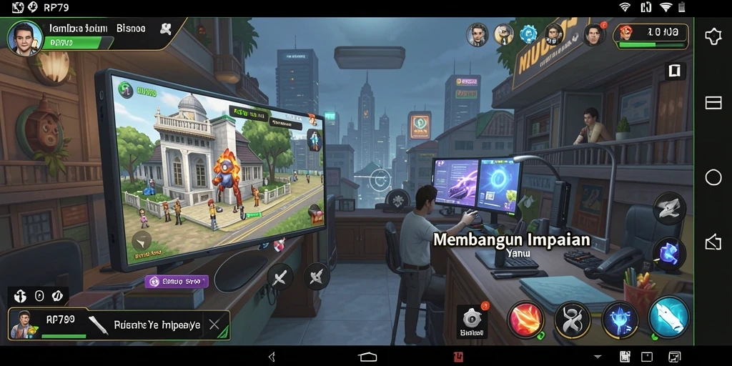 Tampilan menarik dari gameplay RP79 yang menantang.