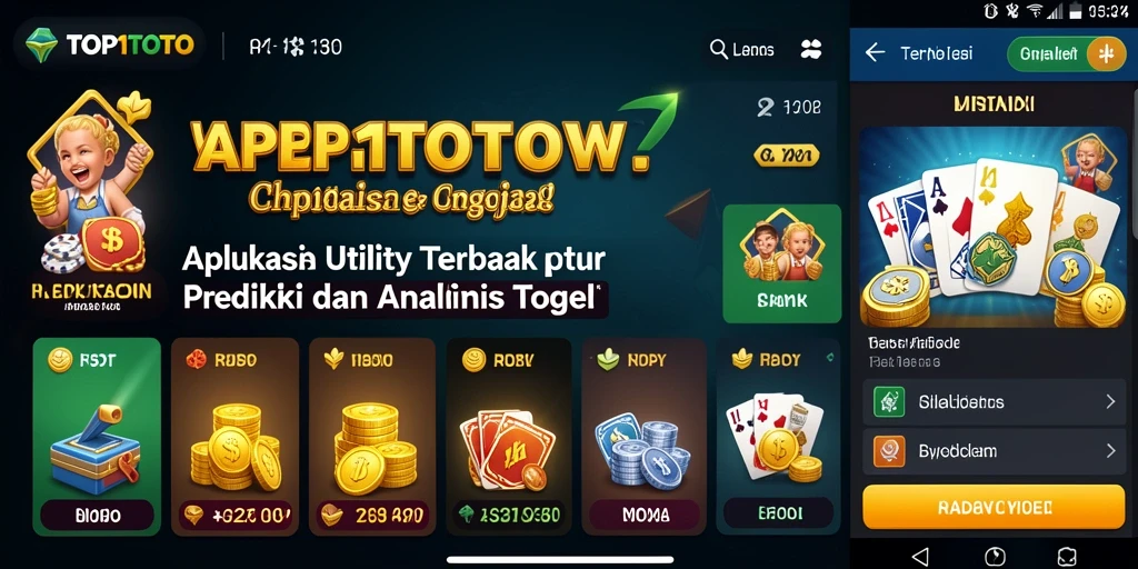 Tampilan antarmuka utama TOP1TOTO yang informatif dan mudah dinavigasi.