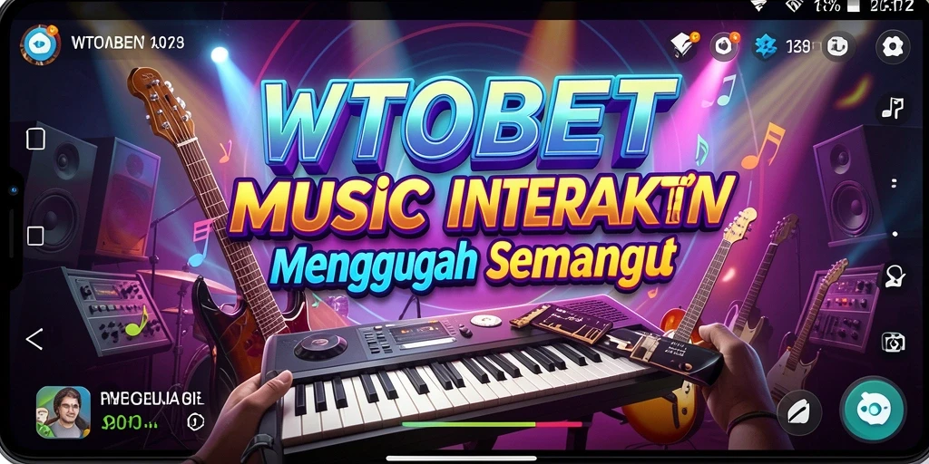 Screenshot utama menampilkan gameplay interaktif yang seru dalam WTOBET.